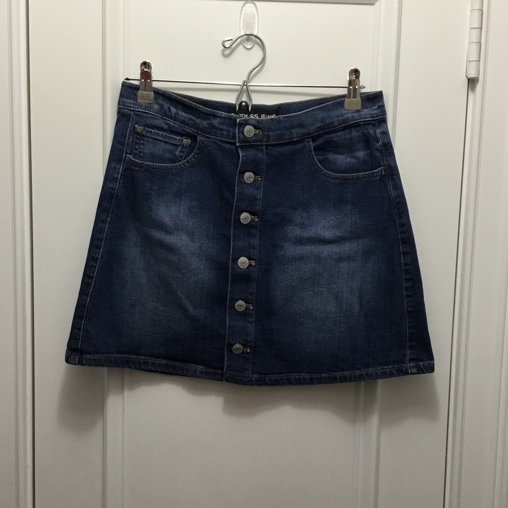 JEAN SKIRT - LIKE NEW